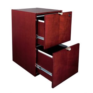 Kenwood File/file Credenza Pedestal - Mahogany