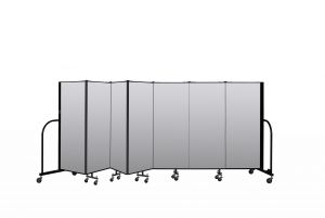 Freestanding Partition - 5'h X 13' 1"l - 7 Panel 