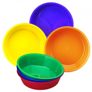 Rainbow Sorting Bowls, Set Of 6