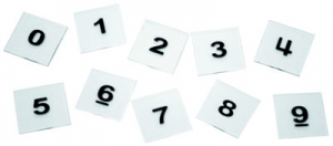 Overhead Number Tiles 09