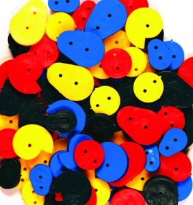 Cams, Assorted Colors, Set Of 80