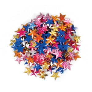 Rhinestone Stars 25g Dozen Packs