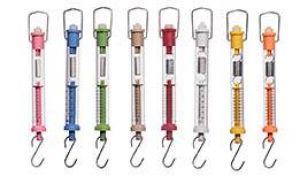 Spring Scales  - Set Of 8