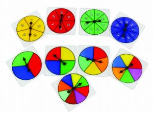 Probability Spinner, Set Of 9 