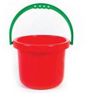 Large Red Bucket Pack Of 12