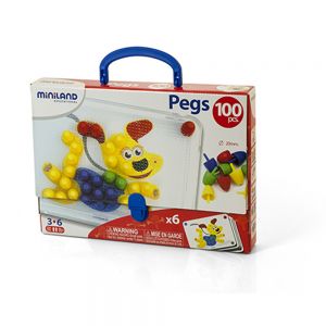 4 Sets Activity Pegs 20 Mm 3 4 With 6worksheets And Suitcase 100piece