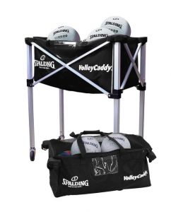 Spalding Volleycaddy Volleyball Cart,navy