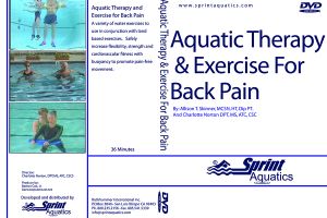 Sprint Aquatics Aquatic Therapy For Back Pain Dvd