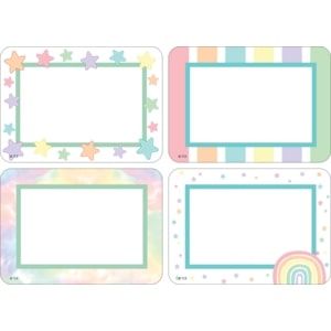 Pastel Pop Name Tag Labels Multi Pack