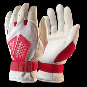 Edge Premium Gloves - Unpadded - Red - Medium