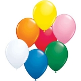 9" Round Balloons (Assorted) - 144 Pieces