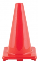 28 Inch High Visibility Flexible Vinyl Cone Orange