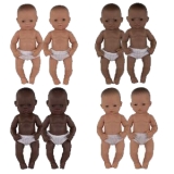 Multicultural Newborn Baby Dolls, 12" Set Of 8
