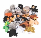 Mini Zoo Stuffed Animal Assortment  50 Pc.