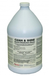 Clean & Shine Neutral Disinfectant - 1 Gallon (case Of 4)