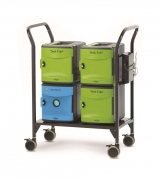 Tech Tub2 Modular Cart With Uv Tub Charges 18 Devices