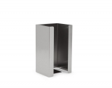 Disposable Glove Dispenser, 1 Compartment, 41/2d X 51/4w X 91/8h, Stainless Steel