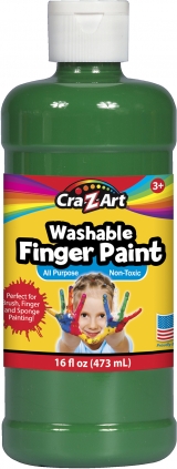 16-ounce Tempera paint-Green