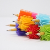 Spike Silicone Fidget Play Pencil Topper