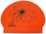 Black Widow Spider Black On Orange