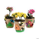 Mini Papier-Mâché Garden Pot Craft Kit