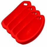 Scoop Rocker Set Of 4 (21) Red