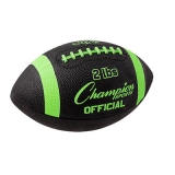 2 Lb Official Size Weighted Football Trainer,green/black