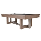 American Heritage 8' Abbey Billiard Table, Antique Grey