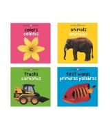 Bright Baby Bilingual Board Books Set Of 4, Spanish