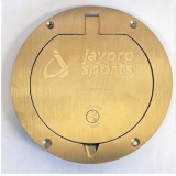 Floor Sleeve Replacement Brass Cover Plate (7-1/2 in.)