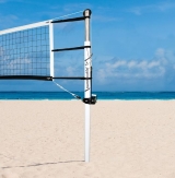 Beach Volleyball System (3-1/2 in. Ground Sleeve) - NFHS, NCAA, USVBA Compliant