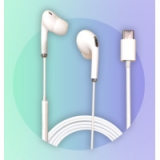USB-C Ear Buds, In-Line Mic and Play/Pause Control 100 Pack